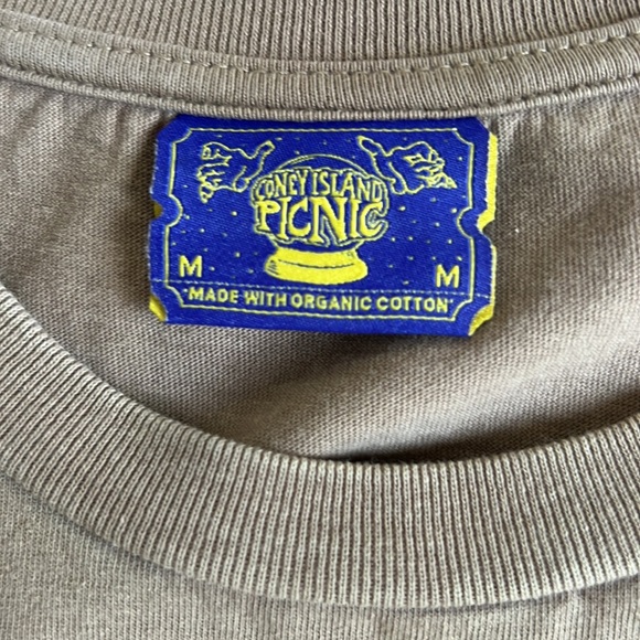 Coney Island Picnic psilocybin center psychedelic tourist T-shirt, souvenir M - Picture 3 of 4